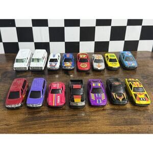 Vintage 1/64 Diecast Yatming Mixed Lot of 15 - Porsche 911, RX-7, Dodge Caravan